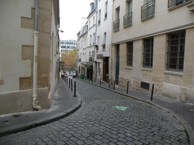  la rue pittoresque des Boulangers (rue pavée)